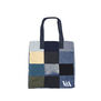 Patchwork denim tote bag by The Revival